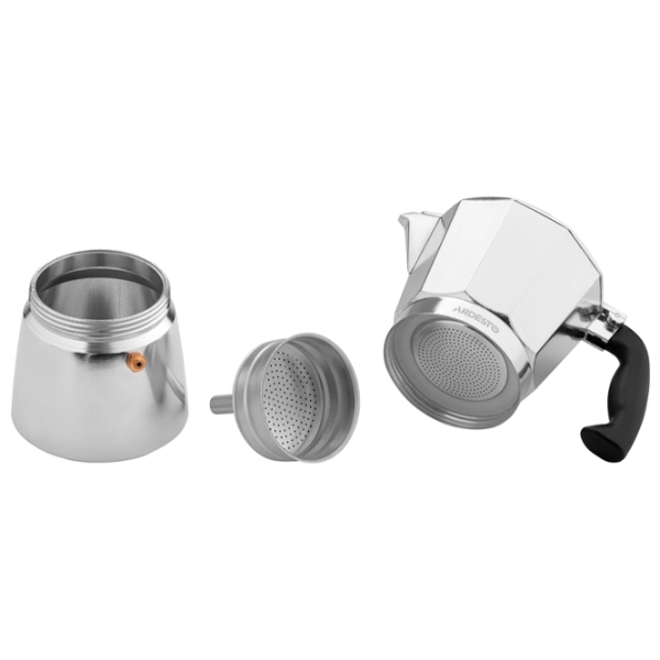 Cafetieră gheizer Ardesto AR0806AG
Inox 240 ml, Aluminiu photo 5