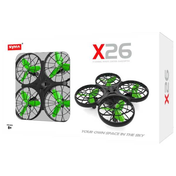 Dronă Syma X26 Black Quadcopter photo 4
