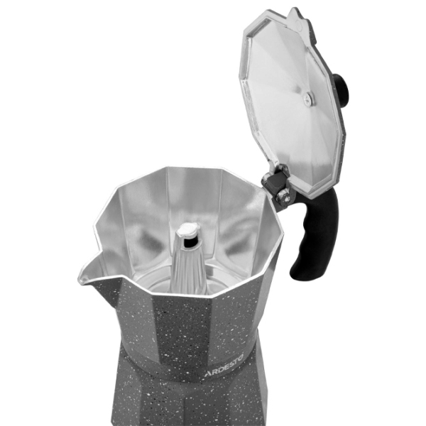 Cafetieră gheizer Ardesto AR0806AGS
Gray 240 ml, Aluminiu photo 4