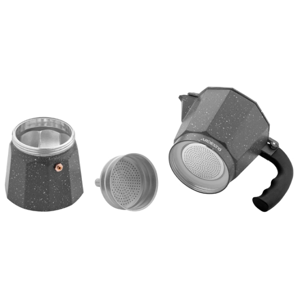 Cafetieră gheizer Ardesto AR0806AGS
Gray 240 ml, Aluminiu photo 5