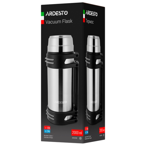 Termos Ardesto Stay Warm AR2620M Silver 2000 ml photo 8