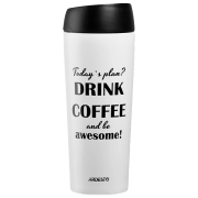Cană termo Ardesto Coffee Time AR2645DMW Beige 450 ml