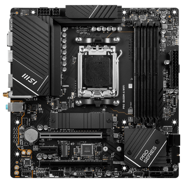 Материнская плата MSI PRO B650M-A WIFI micro ATX  photo 1