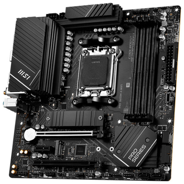 Материнская плата MSI PRO B650M-A WIFI micro ATX  photo 2