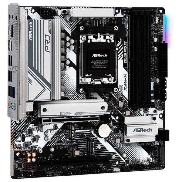 Материнская плата ASRock B650M PRO RS micro ATX  photo 2