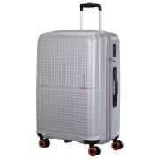 Чемодан American Tourister Geopop Spinner Серебряный Metalic 68л 