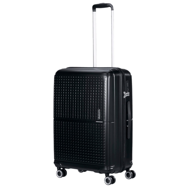 Чемодан American Tourister Geopop Spinner Черный Тень 68л   photo 2