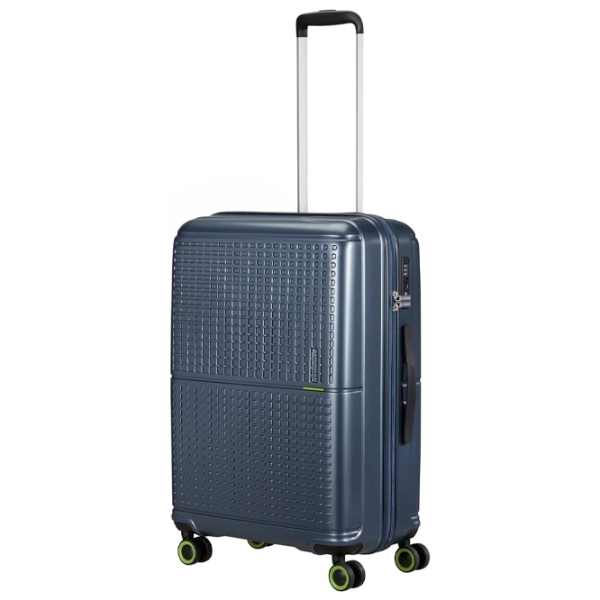Чемодан American Tourister Geopop Spinner Синий Moon 68л   photo 2