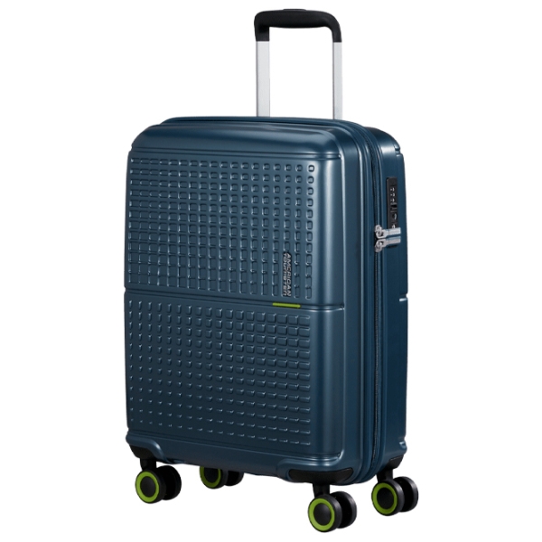 Чемодан American Tourister Geopop Spinner Синий Moon 34л   photo 1