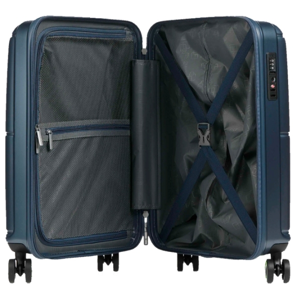Чемодан American Tourister Geopop Spinner Синий Moon 34л   photo 7