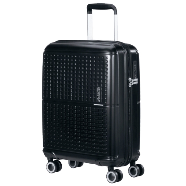 Чемодан American Tourister Geopop Spinner Черный Тень 34л   photo 1