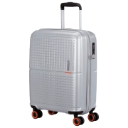 Чемодан American Tourister Geopop Spinner Серебряный Metalic 34л  