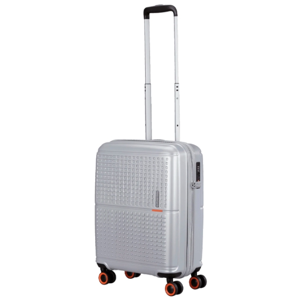 Чемодан American Tourister Geopop Spinner Серебряный Metalic 34л   photo 2