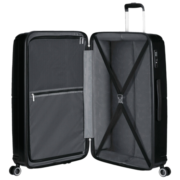 Чемодан American Tourister Geopop Spinner Черный Тень 103л   photo 6