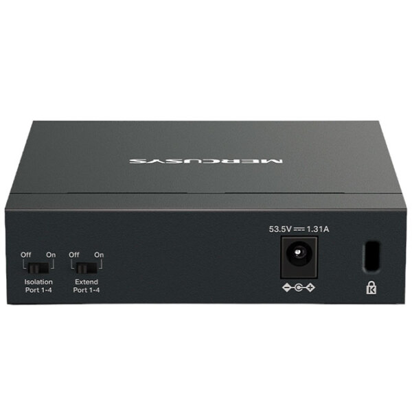 Switch Mercusys MS105GP Black 1 Gbit/ s photo 3
