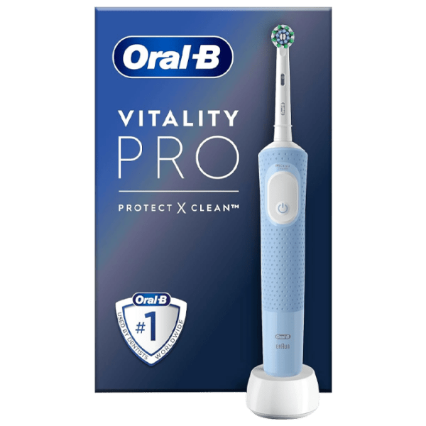 Зубная электрощетка Braun Vitality Pro Protect X Синий  photo 1