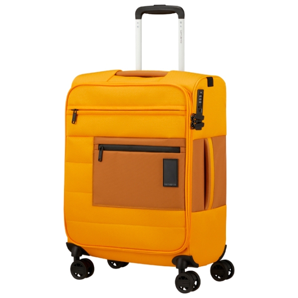 Valiză Samsonite Vaycay Spinner Yellow Golden 40l   photo 1