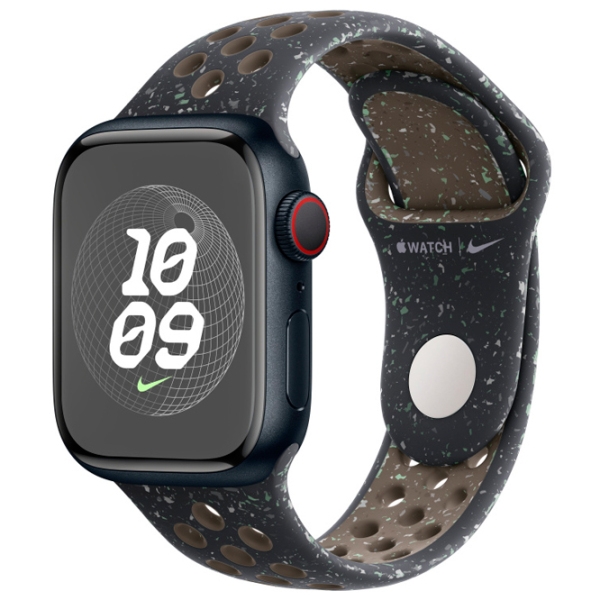 Ремень Apple Apple Watch 9 Nike Sport Band Черный Midnight Sky Фторэластомер , 41 мм photo 2