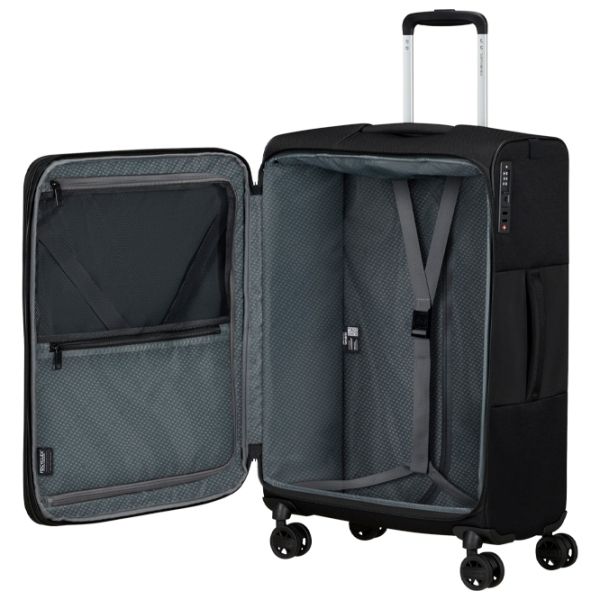 Valiză Samsonite Vaycay Spinner expandable Black 68l   photo 6