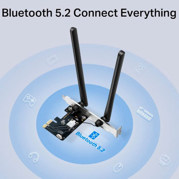 Adaptor de rețea Mercusys MA86XE Black  photo 3