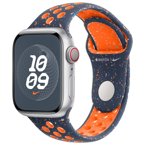Ремень Apple Apple Watch 9 Nike Sport Band Синий Flame Фторэластомер , 41 мм photo 2