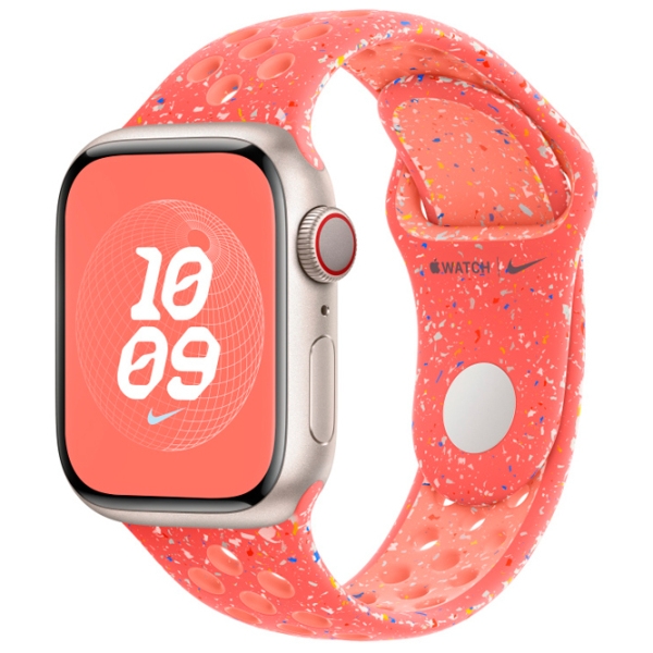 Ремень Apple Apple Watch 9 Nike Sport Band Rose Magic Ember Фторэластомер , 41 мм photo 2