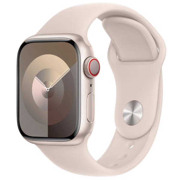 Ремень Apple Apple Watch 9 Sport Band Бежевый Starlight Фторэластомер , 41 мм photo 2