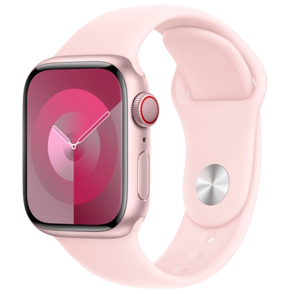 Ремень Apple Apple Watch 9 Sport Band Розовый Светлый Фторэластомер , 41 мм photo 2