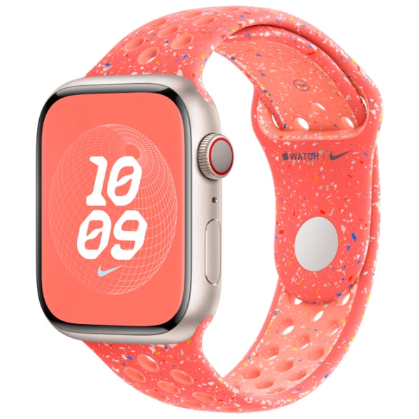 Ремень Apple Apple Watch 9 Nike Sport Band Rose Magic Ember Фторэластомер , 45 мм photo 2