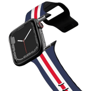 Curelușă Apple Watch Ultra 2 Impact Band Classic England (Red) Black Multicolor , 42, 44, 45, 49 mm