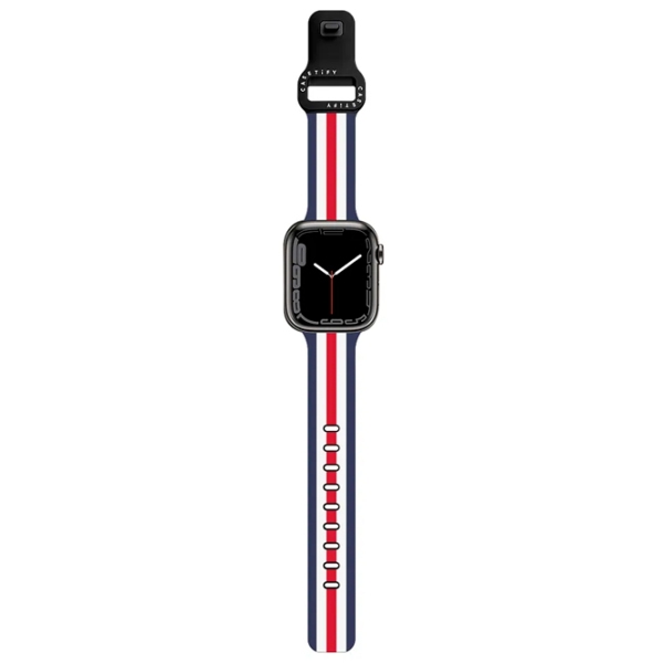 Curelușă Apple Watch Ultra 2 Impact Band Classic England (Red) Black Multicolor , 42, 44, 45, 49 mm photo 2