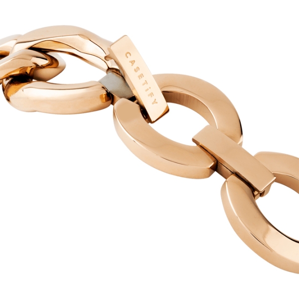 Curelușă Apple Watch Ultra 2 Chain Bracelet Gold Oțel inoxidabil, 38, 40, 41 mm photo 4