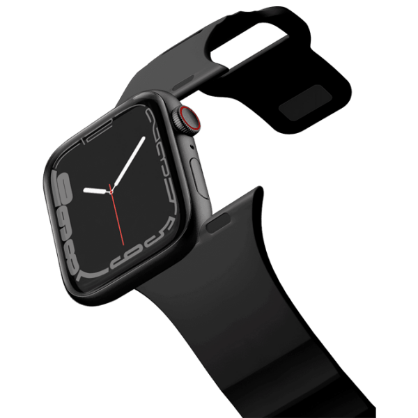Curelușă Apple Watch Ultra 2 Bounce Band Black Elastomer, 42, 44, 45, 49 mm photo 1