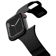 Curelușă Apple Watch Ultra 2 Bounce Band Black Elastomer, 42, 44, 45, 49 mm