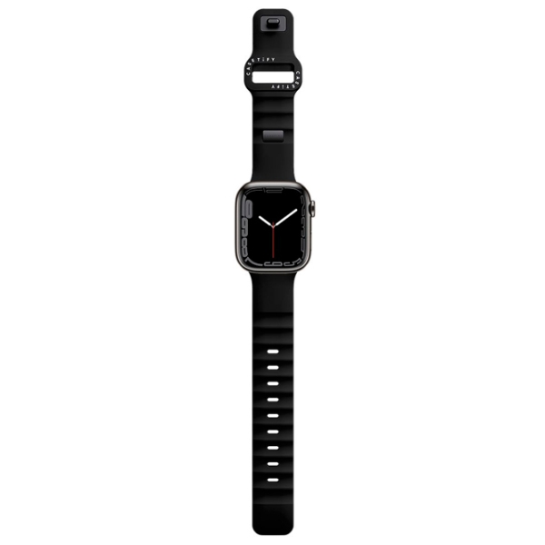 Curelușă Apple Watch Ultra 2 Bounce Band Black Elastomer, 42, 44, 45, 49 mm photo 2