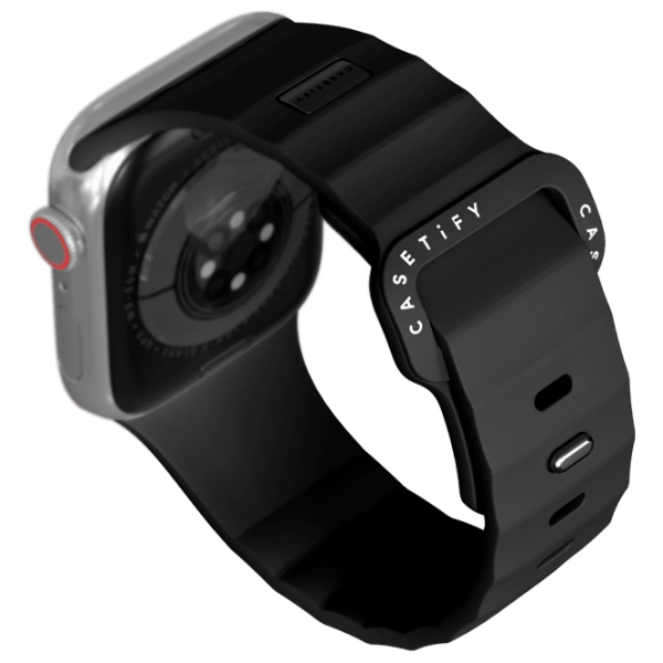 Curelușă Apple Watch Ultra 2 Bounce Band Black Elastomer, 42, 44, 45, 49 mm photo 3