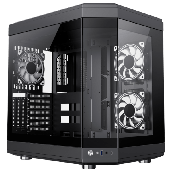 Carcasă Gamemax HYPE Black micro ATX photo 1