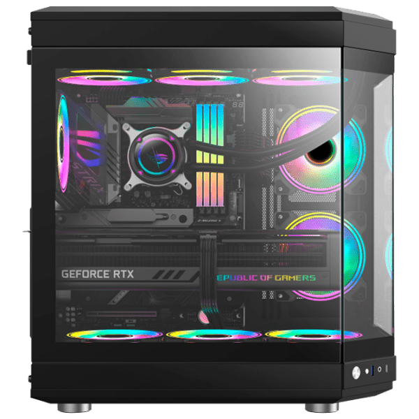 Carcasă Gamemax HYPE Black micro ATX photo 4