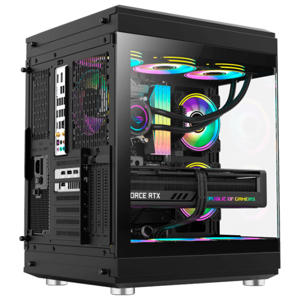Carcasă Gamemax HYPE Black micro ATX photo 6