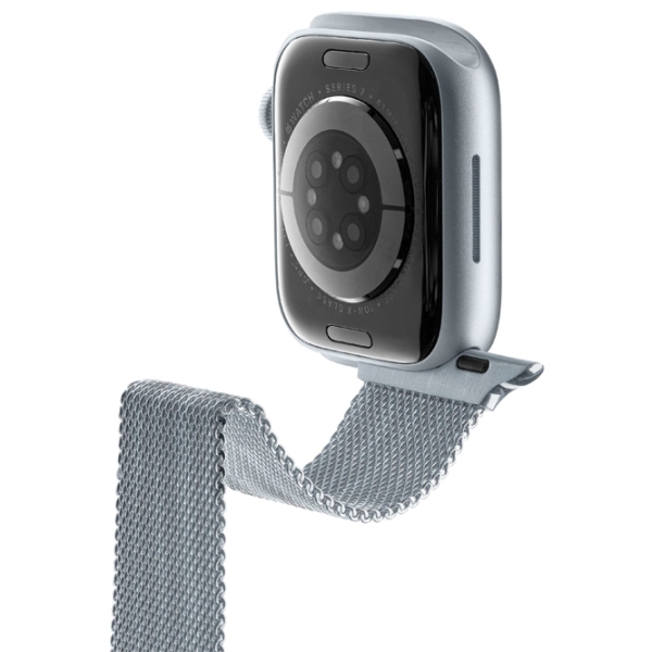 Curelușă Apple Watch 7 Milanese Loop Silver Oțel inoxidabil, 42, 44, 45, 49 mm photo 2
