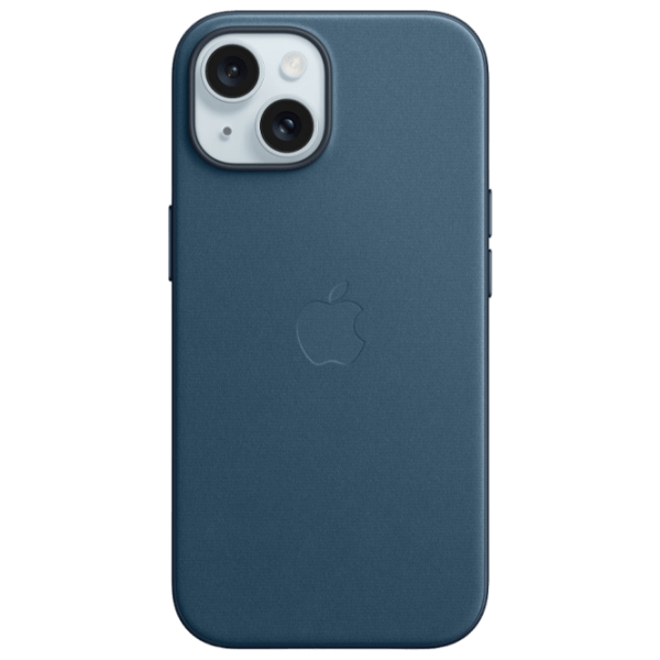 Husă pentru smartphone Apple iPhone 15 (MT3G3ZM/ A) Pacific Blue Apple, FineWoven, MagSafe Back photo 1