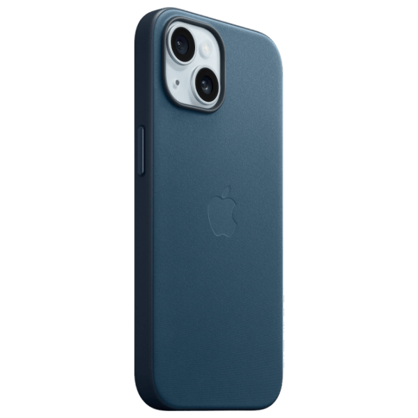 Husă pentru smartphone Apple iPhone 15 (MT3G3ZM/ A) Pacific Blue Apple, FineWoven, MagSafe Back photo 2