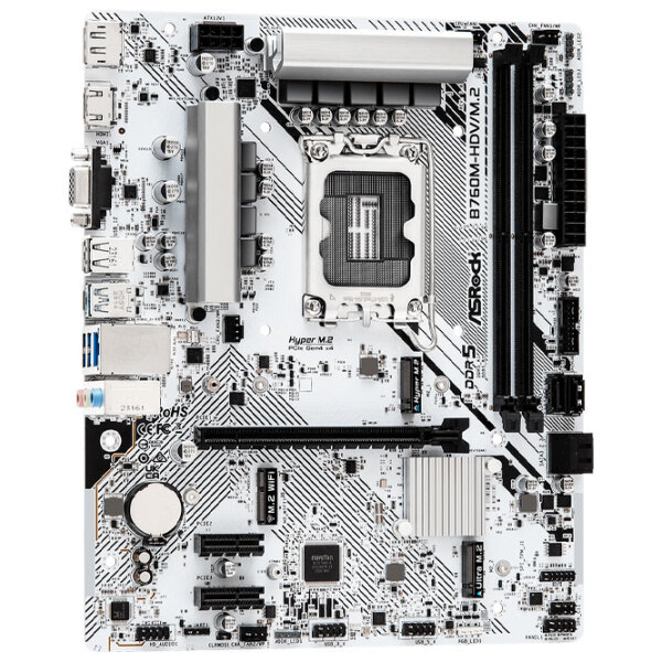 Материнская плата ASRock B760M-HDV/ M.2 mATX  photo 2