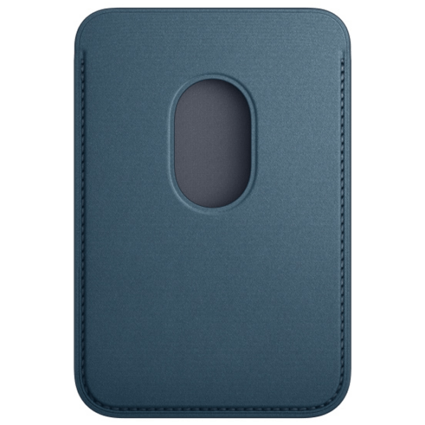 Husă Portmoneu Apple iPhone 12 - 15 All (MT263ZM/ A) Pacific Blue Apple, FineWoven, MagSafe photo 2