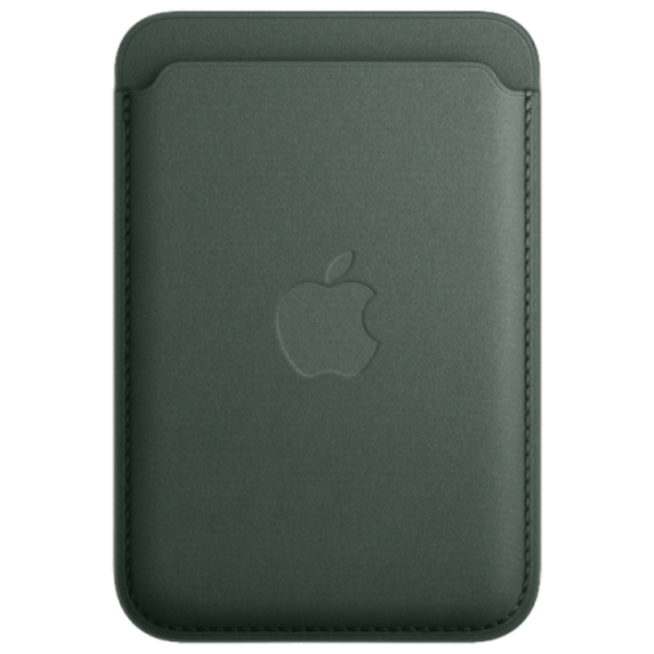 Husă Portmoneu Apple iPhone 12 - 15 All (MT263ZM/ A) Evergreen Green Apple, FineWoven, MagSafe photo 1
