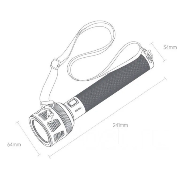 Lanternă Nextool Thunder Black  photo 4