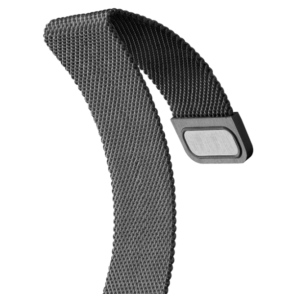 Ремень Apple Watch 7 Milanese Loop Черный Нержавеющая сталь, 42, 44, 45, 49 мм photo 3
