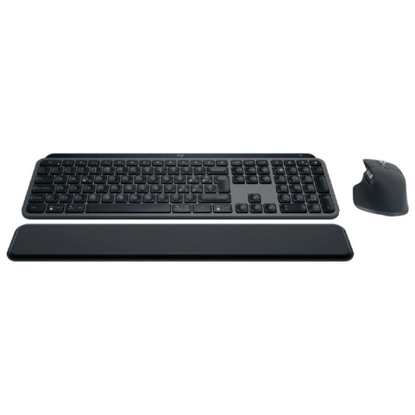 Клавиатура и Мышь Logitech MX Keys S Combo Графитовый Для дома и офиса, Беспроводные photo 2
