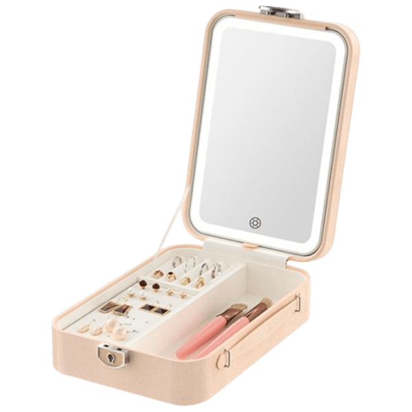 Oglindă de machiaj LED Mirror SM328-SL Beige  photo 1