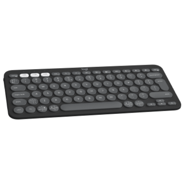 Tastatură Logitech Pebble Keys 2 K380S Graphite Home and Office, Fără fir photo 2
